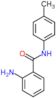 2-amino-N-(4-methylphenyl)benzamide