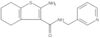 2-Amino-4,5,6,7-tetrahydro-N-(3-pyridinylmethyl)benzo[b]thiophene-3-carboxamide