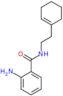 2-amino-N-[2-(cyclohex-1-en-1-yl)ethyl]benzamide