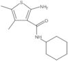 2-Amino-N-cyclohexyl-4,5-dimethyl-3-thiophenecarboxamide