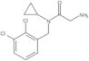 2-Amino-N-cyclopropyl-N-[(2,3-dichlorophenyl)methyl]acetamide