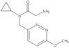 2-Amino-N-cyclopropyl-N-[(6-methoxy-3-pyridazinyl)methyl]acetamide