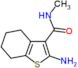 2-amino-N-methyl-4,5,6,7-tetrahydro-1-benzothiophene-3-carboxamide