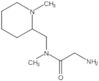 2-Amino-N-méthyl-N-[(1-méthyl-2-pipéridinyl)méthyl]acétamide