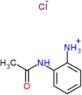 2-(acetylamino)anilinium chloride