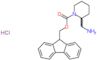 9H-fluoren-9-ylmethyl 2-(aminomethyl)piperidine-1-carboxylate hydrochloride