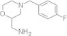 2-Aminomethyl-4-(4-fluorobenzyl)morpholine