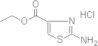 4-Thiazolecarboxylic acid, 2-amino-, ethyl ester, hydrochloride (1:1)