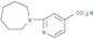 4-Pyridinecarboxylicacid, 2-(hexahydro-1H-azepin-1-yl)-