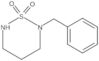 2H-1,2,6-Thiadiazine, tetrahydro-2-(phenylmethyl)-, 1,1-dioxide