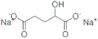 Pentanedioic acid, 2-hydroxy-, sodium salt (1:2), (2R)-