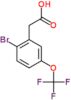 [2-bromo-5-(trifluoromethoxy)phenyl]acetic acid