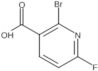 2-Bromo-6-fluoro-3-pyridinecarboxylic acid