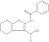 2-(Benzoylamino)-4,5,6,7-tetrahydrobenzo[b]thiophene-3-carboxylic acid