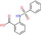 2-[(phenylsulfonyl)amino]benzoic acid