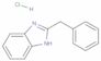 1H-Benzimidazole, 2-(phenylmethyl)-, hydrochloride (1:1)