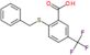 2-(benzylsulfanyl)-5-(trifluoromethyl)benzoic acid