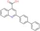 2-[1,1′-Biphenyl]-4-yl-4-quinolinecarboxylic acid