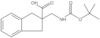 2-[[[(1,1-Dimethylethoxy)carbonyl]amino]methyl]-2,3-dihydro-1H-indene-2-carboxylic acid