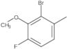 2-Bromo-4-fluoro-3-methoxy-1-methylbenzene