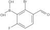 B-(2-Bromo-6-fluoro-3-formylphenyl)boronic acid