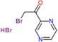 2-bromo-1-(pyrazin-2-yl)ethanone hydrobromide (1:1)
