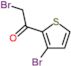 2-bromo-1-(3-bromothiophen-2-yl)ethanone