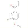 Ethanone, 2-bromo-1-(3-fluoro-4-methoxyphenyl)-