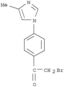 Ethanone,2-bromo-1-[4-(4-methyl-1H-imidazol-1-yl)phenyl]-