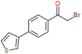 2-bromo-1-(4-thiophen-3-ylphenyl)ethanone