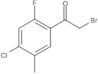 2-Bromo-1-(4-chloro-2-fluoro-5-methylphenyl)ethanone