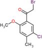 2-bromo-1-(5-chloro-2-methoxy-4-methylphenyl)ethanone