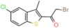 2-bromo-1-(5-chloro-3-methylbenzo[b]thiophen-2-yl)ethan-1-one