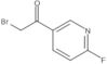 2-Bromo-1-(6-fluoro-3-pyridinyl)ethanone