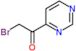 2-bromo-1-(pyrimidin-4-yl)ethanone