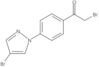 2-Bromo-1-[4-(4-bromo-1H-pyrazol-1-yl)phenyl]ethanone