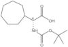 Cycloheptaneacetic acid, α-[[(1,1-dimethylethoxy)carbonyl]amino]-, (αR)-