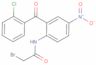 2-bromo-N-[2-(2-chlorobenzoyl)-4-nitrophenyl]acetamide