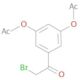 5-(2-bromoacetyl)-1,3-phenylene diacetate