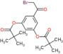 5-(bromoacetyl)benzene-1,3-diyl bis(2,2-dimethylpropanoate)