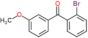 (2-bromophenyl)-(3-methoxyphenyl)methanone