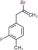 4-(2-bromoprop-2-en-1-yl)-2-fluoro-1-methylbenzene