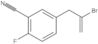 5-(2-Bromo-2-propen-1-yl)-2-fluorobenzonitrile