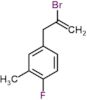 4-(2-bromoprop-2-en-1-yl)-1-fluoro-2-methylbenzene