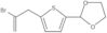 2-[5-(2-Bromo-2-propen-1-yl)-2-thienyl]-1,3-dioxolane