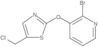 2-Bromo-3-[[5-(chloromethyl)-2-thiazolyl]oxy]pyridine