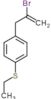 1-(2-bromoprop-2-en-1-yl)-4-(ethylsulfanyl)benzene