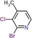 pyridine, 2-bromo-3-chloro-4-methyl-