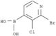 Boronic acid,B-(2-bromo-3-chloro-4-pyridinyl)-