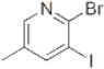 2-Bromo-3-iodo-5-methylpyridine